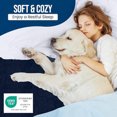 9villa 100% Waterproof Premium Cotton Feel Mattress Protector | Ultra Soft Breathable & Hypoallergenic Fitted Bed Protector Terry Cover (Grey, Single Bed 72 x 36,6 x 3 Feet)