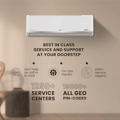 IFB 2025 Model Gold Pro Series 1.5 Ton 3 Star Split AC with Hybrid Technology, Works upto 55Â°C, 4-Way Swing, Higher Cooling Capacity, Self-Clean & AI - White (CI183GN22RGN1, Copper Condenser)