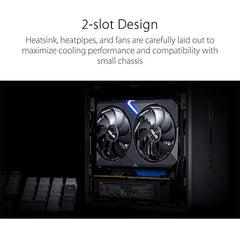 ASUS Dual NVIDIA Geforce RTX 3050 6GB OC Edition Gaming Graphics Card-pci_e_x16 4.0, 6GB GDDR6 Memory, HDMI 2.1, Displayport 1.4A, 2-Slot Design, Axial-Tech Fan Design, 0Db Technology, Steel Bracket