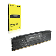 CORSAIR Vengeance DDR5 RAM 32GB (2x16GB) 6400MHz CL32 Intel XMP iCUE Compatible Computer Memory - Black (CMK32GX5M2B6400C32)