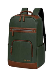 FUR JADEN Laptop Backpack With 15.6 Inch Laptop Compartment | Water Resistant For College School Work for Men & Women | With USB Charging Port