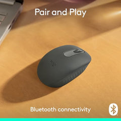 Logitech M196 Compact Ambidextrous Bluetooth Wireless Mouse - Off White