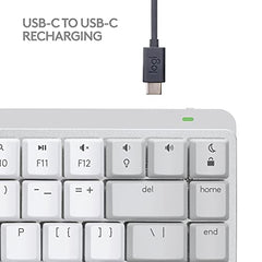 Logitech MX Mechanical Wireless Illuminated Performance Keyboard with Free Adobe Subscription, Linear Switches, Backlit Keys, Bluetooth, USB-C
