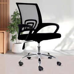 Casa Haus Italia Premium Leatherette Office Chair for Work | Boss Chair, Ergonomic Executive, Luxurious Cushioned Arms & Seat, 2 Point Back Massager, Heavy Duty Metal Base (Burgundy)
