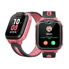 imoo Watch Phone Z1, 4G Smart Watch for Kids with Real-Time HD Video & Phone Call, Smart Watch for Girls with Real-Time GPS Location, Smartwatch for Boys with IPX8 Water Resistance (Pink)
