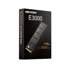 HIKVISION E3000 Internal NVMe PCIe M.2 SSD 512GB, Internal Solid State Drive, Gen 3x4, 2280, 3D NAND Flash Memory, Up to 3500MB/s Read Speed