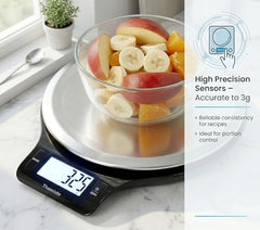 Themisto TH-WS20 Digital Kitchen Weighing Scale Stainless Steel (5Kg)