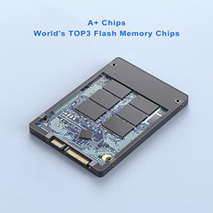 Vansuny 240GB SATA III SSD Internal Solid State Drive 2.5” Internal Drive Advanced 3D NAND Flash Up to 500MB/s SSD Hard Drive for PC Laptop