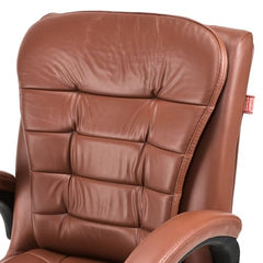 GOYALSON Mesh Back Revolving Chair for Office Home Swivel Desk Chair with Comfortable Seating & Wheels (1, Brown, Standard)