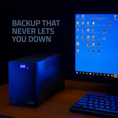 Artis Powersafe 1500VA LCD Line Interactive UPS for Personal Computers, Desktop PCs, Laptops, Routers, Networking Devices and Gaming Consoles