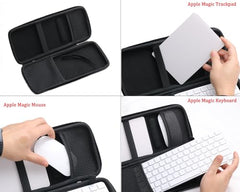 inDomit Hard Case Compatible with Apple Magic Keyboard + Magic Trackpad + Apple Magic Mouse