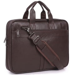 RIONTO Elite Vegan Leather Laptop Bags for Men Office Use | Upto 15.6 inch | Expandable Bottom | Mobile & Pen Compartment with Multiple Organizers | Professional Office Bag for Man & Women - Tan