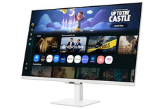 Samsung 27" M5 Smart Monitor with Smart TV Experience (Smartchoice) |FHD 1920 x 1080| Screen Mirroring | IPS Pane l TV Plus| Speakers | Adaptive Sound | Wi-Fi | HDMI |Bluetooth| LS27FM500EWXXL | Black