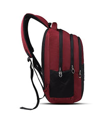 NORTH ZONE Lightweight school bags Backpacks for Boys Girls Stylish men and women Casual Travel Laptop Bag College office (BLACK)