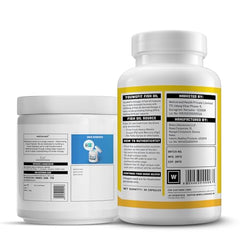 Wellcore Creatine with Omega 3 Capsules Triple Strength (Creatine 122g Fruit Fusion & 30 Capsules Omega) | 1250mg Triple Strength | EPA + DHA | Enhanced Muscle Strength |