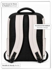 FUR JADEN Laptop Backpack With 15.6 Inch Laptop Compartment | Water Resistant For College School Work for Men & Women | With USB Charging Port