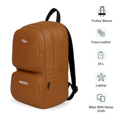 PAZZO Milestone Laptop bag for men | Office bag for men| Laptop Backpack for Men and Women with Anti-Theft Design, USB Port and 1 Year Warranty | Fits up to 15.6 inch Laptop, Macbook ~ Blue