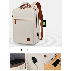 KARRIER 20L Laptop Backpack with USB Charging Port, Lightweight Business Bag with Padded Shoulder Straps for Office, College, Daily Commute & Travel