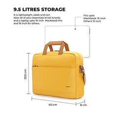 MOKOBARA Briefcase 15.6 Inch Laptop Bagt 9.5L Office Use Blue