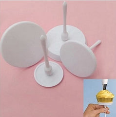 SYGA Set of 4 Cake Flower Nails Set Cupcake Icing Cream Sugarcraft Decorating Tool