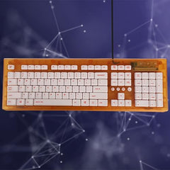 Arctic Fox Crystal Wired Keyboard (Grey)