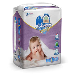 Wowper Easy Pants Baby Diaper | Medium Size Diapers | Diapers with Wetness Indicator | Upto 12 Hrs Absorption | 7-12 Kg | 34 Counts