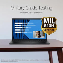 Dell 15 (Previously Inspiron) Laptop, 14th Gen Intel Core i3/Core 3 100U Processor, 8GB DDR4, 512 SSD, 15.6" FHD 120Hz IPS AG 250 nit Display, Win 11 + Office H&S 2024, Carbon Black, 1.63Kg