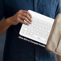 FINGERS MiniClicks Duo D7 Wireless Bluetooth Keyboard and Mouse Combo Set