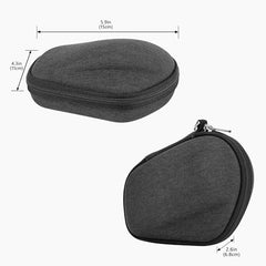Geekria Hard Shell Mouse Case, Compatible with Logitech MX Master 4 / MX Master 3S / MX Master 3, EVA Travel Carrying Bag (Dark Gray)