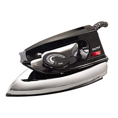 Baltra Casual 750 Watts Dry Iron | Non Stick Coated Soleplate | Light Weight | Adjustable Temperature Control | Cotton Braided Swivel Cord | Press Iron for Clothes | 2 Years Warranty