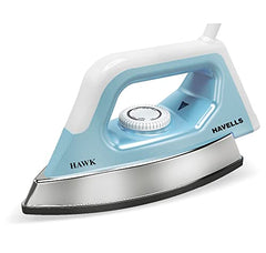 Havells Blaze Dry Iron 2 KG Heavy Weight Dry Iron| 1250W| American Heritage Non-stick Coated Sole Plate For Smooth Gliding & Long Life| Aerodynamic Design| 2 Year Manufacturer Warranty (Black)