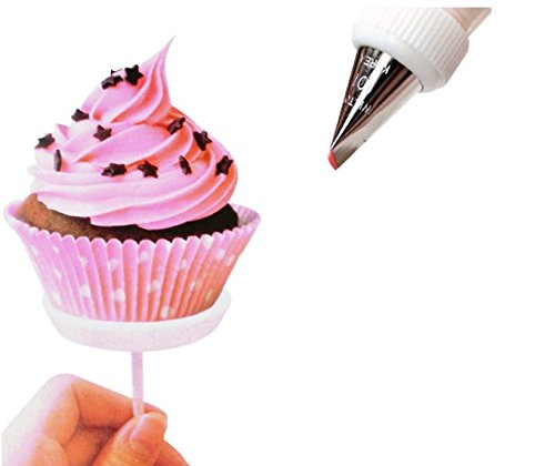 SYGA Set of 4 Cake Flower Nails Set Cupcake Icing Cream Sugarcraft Decorating Tool