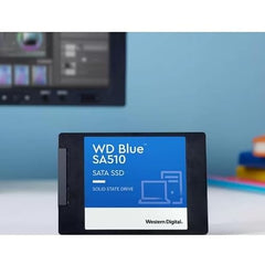 Western Digital WD Blue SA510 SATA 1TB, Up to 560MB/s, 2.5 Inch/7 mm, 5Y Warranty, Internal Solid State Drive (SSD) (WDS100T3B0A)