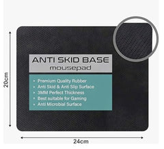 RASUCRAFT Mouse Pad, Large Printed Premium Textured Waterproof Anti Skid Rubber Base for Desktop Laptop Gaming Professional 240X200X3mm [20% Larger] (Iron Man)