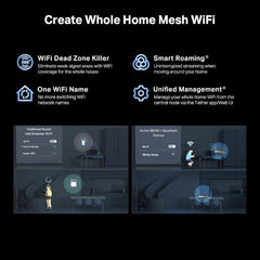 TP-Link Archer BE400 Dual-Band BE6500 WiFi 7 Router | 4K/8K Streaming 6.5 Gbps | 1× 2.5 Gbps WAN/LAN + 3× 1 Gbps LAN Ports + 1× USB 3.0 | 6 Antennas | Compatible with Alexa and Google Assistant