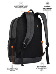 FUR JADEN Laptop Backpack With 15.6 Inch Laptop Compartment | Water Resistant For College School Work for Men & Women | With USB Charging Port