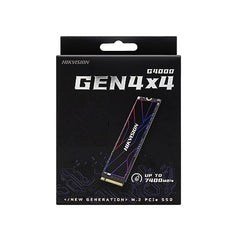 HIK G4000 Int Gaming SSD 1024GB/Ultrafast Read and Write PCIe Interface,PCIe Gen4x4/max Read Speed of7050 MB/s/Max. Seq Write 4200 MB/s Anti-Shock and Anti-Fall/for PC,laptops,PS5, etc.