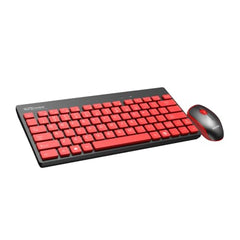Portronics Key2 Combo Wireless Keyboard and Mouse Set,with 2.4 GHz USB Receiver,Silent Keystrokes,1200 DPI Optical Tracking,Compact Design,Multimedia Keys for PC,Laptop & USB Supported Devices(Grey)