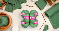 M.G ENTERPRISE MG Baby MelonKnitting Wool 200 Wool Thread for Crochet & DIY Craft Projects