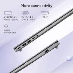 ASUS Vivobook 16, Snapdragon X, 16GB RAM, 512GB SSD, FHD+ 16", Windows 11, Office Home 2024, Quiet Blue, 1.88kg, X1607QA-MB049WS, Qualcomm Adreno iGPU, 45TOPS, M365 Basic (1Year)* Laptop