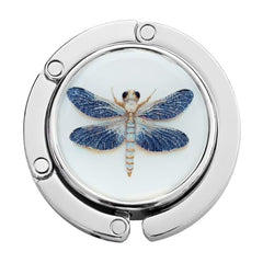 FURE Printed Dragonfly Table Purse/Bag Hanger for Women