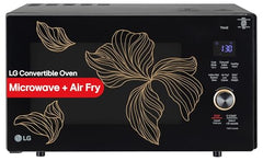 LG 28 L Charcoal Convection Healthy Microwave Oven with 301 Auto Cook Menu (MJ2887BIUM, Black, Healthy Heart Recipes, Diet Fry, 360° Motorised Rotisserie & 10 Years of warranty on Charcoal Heater)