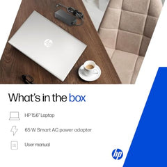 HP 15 Smartchoice, Intel Core Ultra 5 125H 12 TOPS, 24GB DDR5 (Upgradeable) 1TB SSD,Anti-Glare, FHD, 15''/39.6cm,Win11, M365*Office24, Silver, 1.65kg, FD1458TU, FHD Camera w/Shutter, Backlit AI Laptop