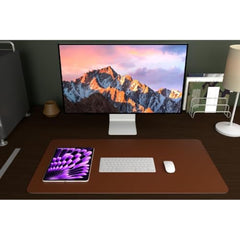 Scarters Desk Mat & Extended Mouse Pad 90x45cm | Reversible, Blue & Yellow