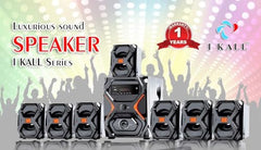 IKALL IK2222 - Home Theater 7.1 Channel Party Speaker System (Bluetooth, Aux, USB and FM Connectivity) (Black)