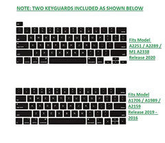 Midkart Matte Hard Shell Plastic Case Cover Compatible with MacBook Pro 13 Inch (Model M2 A2338 / M1 A2338 / A2289 / A2251 / A1706 / A1708 / A2159 / A1989, Release 2023-2016), Smoke Black