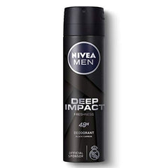 Nivea Woody Fresh Active Roll On For Men, Anti-Perspirant, 50 Ml & Men Body Wash, Deep Impact, 3 In 1 Shower Gel For Body, Face & Hair, With Microfine Clay, 250 Ml
