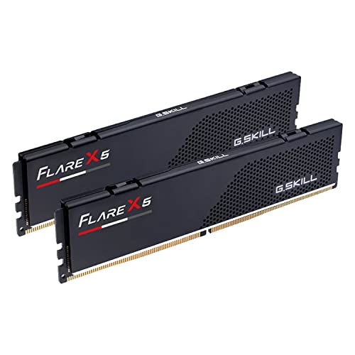 G.Skill Flare X5 (AMD EXPO) 32GB (2x16GB) DDR5 6000 MHz CL36-48-48-96 1.25V Desktop Memory RAM - F5-6000J3648D16GX2-FX5