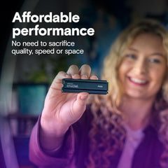 Crucial® P510 2TB PCIe Gen5 NVMe™ 2280 M.2 SSD with heatsink