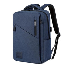 Impulse Empower Elite Laptop Backpack for Men & Women | 25L Polyester School & College Bag | USB Charging Port | Padded Laptop Sleeve | Multiple Pockets with Bottle Holder | Black